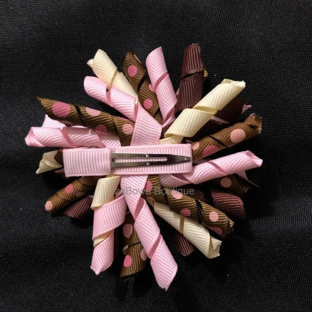 Hand Crafted pink brown
